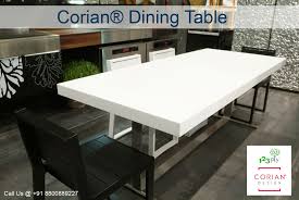 Dupont Corian Dining Table Design Explore Your Dining Table With Corian Solid Surface 123ply Offer Spec Dining Table Top Dining Table Design Kitchen Design