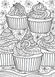Download and print these happy birthday cake coloring pages for free. Cupcake Coloring Page Coloring Home