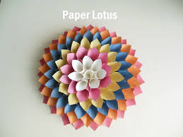 Paper Lotus 6 Steps With Pictures