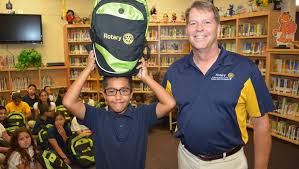 Anthony Rotary Club distributes free backpacks and school supplies