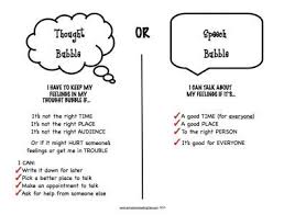 A Great Social Skills Activity Thought Bubble Or Speech Bubble Helps Students Use Impu Teaching Social Skills Social Skills Lessons Social Skills Activities