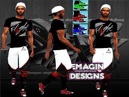 For female and male sims. Emagin360 S Men S 3 Color Custom Jordans
