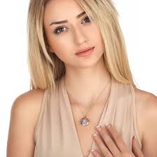 MadamLili 925 Sterling Rose Gold Plated Locket Necklace