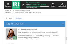 Lyssna på p3 för populärkultur, humor, musik och samhällsjournalistik. Sveriges Radio Player Chrome Web Store