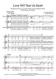 Love Will Tear Us Apart Sabar Music Sheet Download Topmusicsheet Com