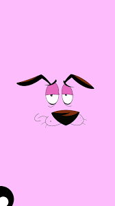 Courage Cowardly Dog, show, pink, cartoon, horror, lock, screen, HD phone wallpaper | Peakpx