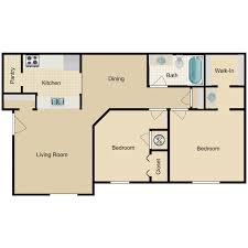 Two bedroom apartments are ideal for couples and small families alike. Luxury Layout 2 Bedroom Apartment Floor Plans