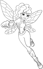 On the run in the year 1987, bumblebee finds refuge in a junkyard in a small californian beach town. Ausmalbilder Bumblebee Dc Superhero Girls