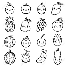 Dibujo Para Colorear Kawaii