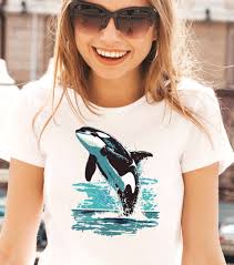 Majestic Orca T-shirt: Marine Life Tee