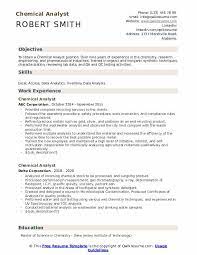 Writing a cover letter is essential when applying for jobs. Chemical Analyst Resume Samples Qwikresume