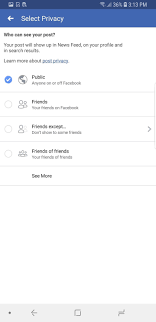 Then first, open the facebook app. Make A Post Shareable On Facebook S Mobile App To Help Increase Your Audience Smartphones Gadget Hacks