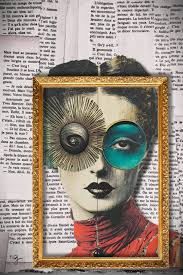 Mini collages inspired by Artists discs