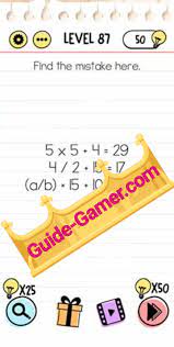 Brain test level 87 mistake. Brain Test Level 87 Find The Mistake Here Answer Guide Gamer