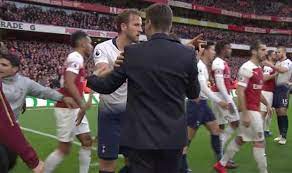 Arsenal fans in munich 15th of feb 2017 00:05. Arsenal Vs Tottenham Pochettino Pulls Players Apart In Angry Scrap Football Sport Express Co Uk