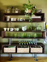 Home depot will cut all your pipes and thread them for free. Pine And Plumbing Supply Shelving System Hgtv