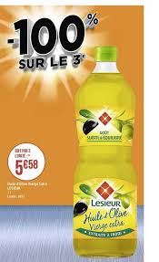 Offre Huile De Cœur De Tournesol Lesieur Chez Atac