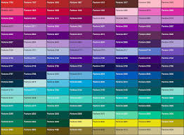 23 Genuine Pantone Colour Chart For Printing