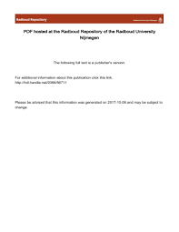 Marc marie huijbregts partner karim. Pdf Hosted At The Radboud Repository Of The Radboud University Manualzz