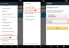 Maybe you would like to learn more about one of these? Amazon Sprache Andern So Geht S
