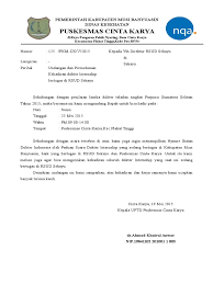 17 contoh surat keterangan biasa dinas kerja kuliah kpr perusahaan bank. Contoh Surat Undangan Untuk Pak Camat Berbagi Contoh Surat