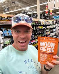 Moon Cheese sighting! Anyone else remember when these were everywhere? I  used to find them at Costco… now I just randomly spotted them tucked away  in the health food section. Have you