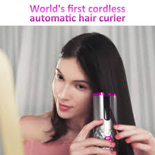 Geepas stands as the world's largest electronics brand portfolio and the only company which covers multiple segments like entertainment products, home appliances, kitchen appliances, personal gadgets and lighting products. Hair Curler Spin N Curl Wand Rose Shaped Automatic Curling Iron Rotating Ceramic Lcd 1 Inch Usb Charging Air Spin Curler Tool Curling Irons Aliexpress