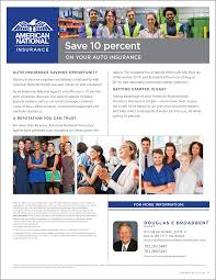 They are headquartered in galveston, but they also have major. Douglas Broadbent Rep For American National Nv The Employee Network