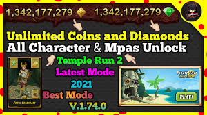 With which, you can use all its premium features such as all characters unlocked, unlimited currency (diamond), all maps unlock, and many others without spending a single penny. Temple Run 2 All Maps Unlocked Diamond Mod Hack Apk 2021 Latest Version 1 74 0 By Kamran Gaming Youtube