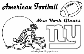 Free cool nfc football coloring pictures with team names. Coloring Pages Of New York Giants