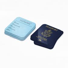 Business card howard burke travel agent by agmstudios on deviantart. Travel Blogger Passport Mini Cards Travel Agent Business Cards Axylus Com