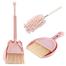 The small dustpan may appear to be a type of flat scoop. Kalolary 5 Pcs Mini Broom And Dustpan Set Mini Broom With Dustpan For Kids Little Broom Dustpan Set With Extendable Duster For Cleaning For Office Home Table Desk Key Board Pricepulse