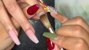 The french ombre layout has a great deal of fashion selection, the we are not ready to live a dull day, we favor a colorful life, in order to match stunning, vivid apparel, we also need gorgeous nails, french ombre acrylic coffin. Acrylic Nails Tutorial Ombre Nails Acrylic Coffin Nails Youtube