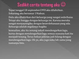 Rasa curiga a namun tak berdaya. My Self Ppt Download