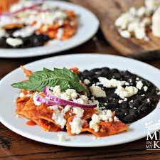 How To Make Mexican Chilaquiles Chilaquiles Rojos