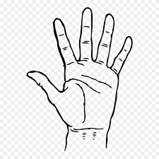 And White Five Fingers Clip Art Hand Png Download Full Size Clipart 658682 Pinclipart Ok hand png ok hand emoji png ok hand sign png hand fan png hand holding marker png hand pointing at you png. and white five fingers clip art hand