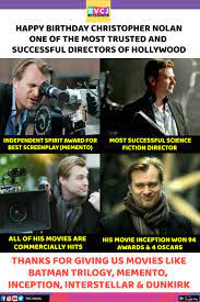 Maybe you would like to learn more about one of these? Rvcj Media On Twitter Happy Birthday Christopher Nolan