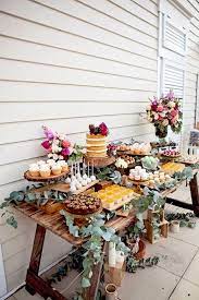 A Very Simple Idea For Your Boho Wedding Dessert Table Bridal Shower Rustic Wedding Dessert Table Rustic Dessert Table