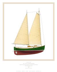 Itatae One Of My All Time Favorite Designs By William Garden 27 Cat Ketch Boat Drawing Boat Design Boat Building