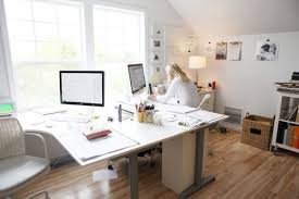 Desk Set Up For Office Idea Two Of Those Galant Corner Tables From Ikea Like In The Radio Room Buroraumgestaltung Ecktisch Buro Ideen