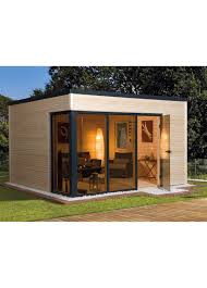 Weka Design Holz Gartenhaus Cubilis A Naturbxt 380 Cm X 300 Cm Tuin