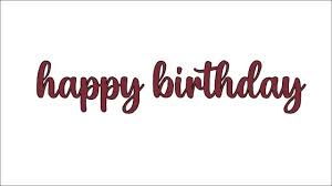 67 Happy Birthday Schriftzug Video-Clips und Filmmaterial - Getty Images