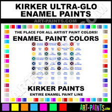 Kirker Ultra Glo Enamel Paint Colors Kirker Ultra Glo