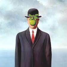 Faceless Business Man In A Bowler Hat I Don T Understand It But I Like It Art Hat Painting Face Art