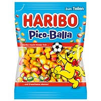 Fruit gummies and sweets, red and green, lemon and strawberry. Haribo Pico Balla Fruchtgummis Gunstig Online Kaufen Office Discount