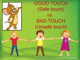 Good Touch Bad Touch Safe And Unsafe Touch