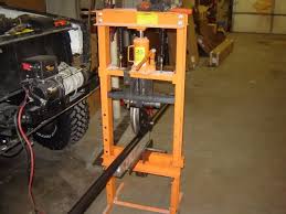 Tube Bender By 87xjco Homemade Tube Bender Constructed From A Surplus Press And Commercially Available Dies Pivot Pin An Homemade Tube Metal Bender Bender