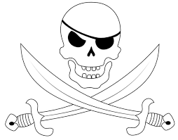These many pictures of drawing pirate skull and crossbones list may become your inspiration and informational purpose. Pirate Clip Art Free Printable Skulls Airbrushing Free Skull Airbrushing Stencils Free Stencils Printables Templates Pirate Clip Art Free Stencils