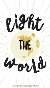 Light The World Lds Light The World Light Box Quotes Lds Christmas