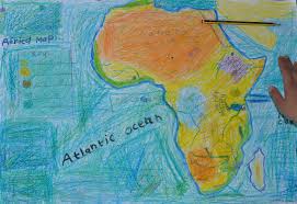 In draw africa, your students can easily learn to draw to draw the country. Drawing A Physical Map Of Africa The Troutbeck School